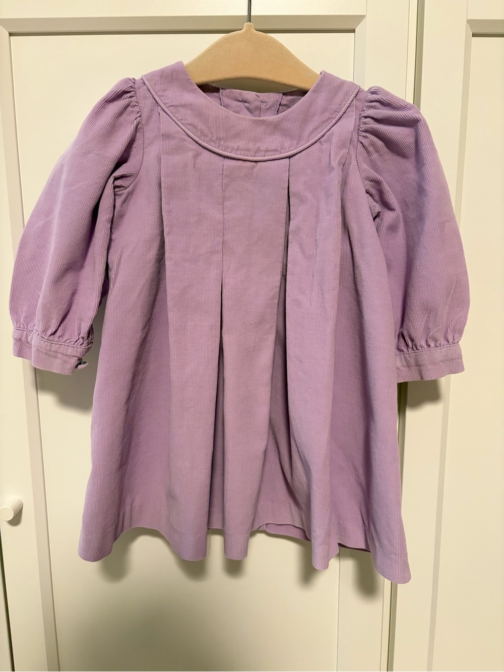 Corduroy Lilac Dress